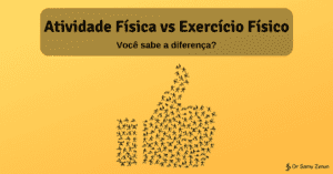 Qual a diferença entre atividade física e exercício físico